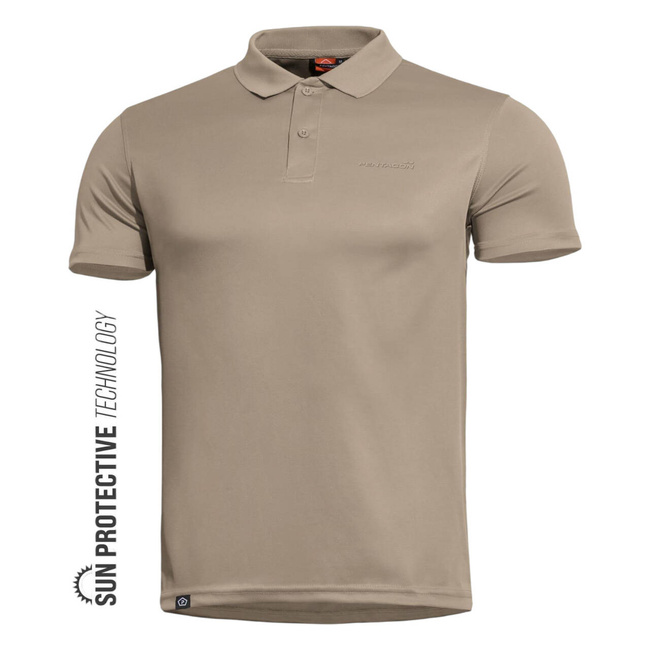 POLO SHIRT - ANASSA - PENTAGON - KHAKI
