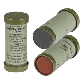 FACE CAMOUFLAGE PAINT - Mil-Tec - BLACK-BROWN