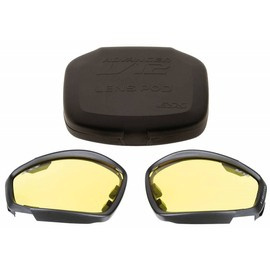 TARTALÉK LENCSÉK SZEMÜVEGHEZ - ESS V12 - SÁRGA - KATONAI TÖBBLET - MINT ÚJ