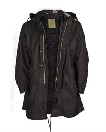PARKA DZSEKI USA - BÉLÉSSEL - M51 - Mil-Tec® - FEKETE