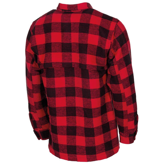 Shirt, red/black