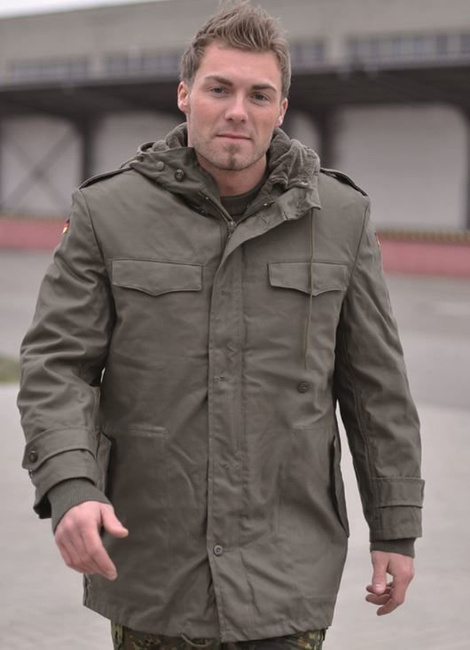 GERMAN OD PARKA WITH LINER