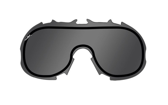 Glasses - Wileyx - SPEAR Dual Smoke/Clear/Rust Matte Black Frame