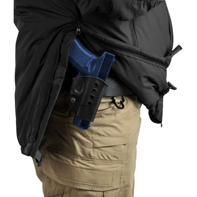 HUSKY Tactical Winter Jacket - Climashield® Apex 100g - Black