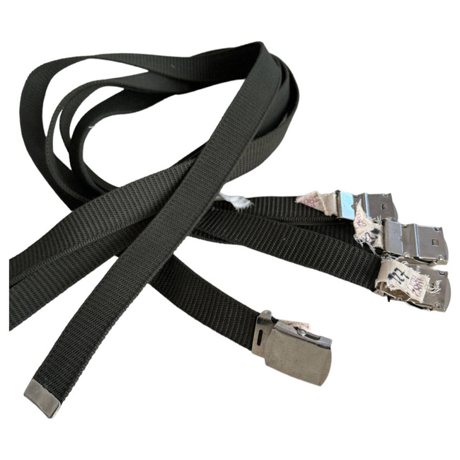 SZÖVET ÖV FÉM CSATTAL - ROMÁN HADSEREG KATONAI TÖBBLET - OD  ZÖLD - MINT ÚJ