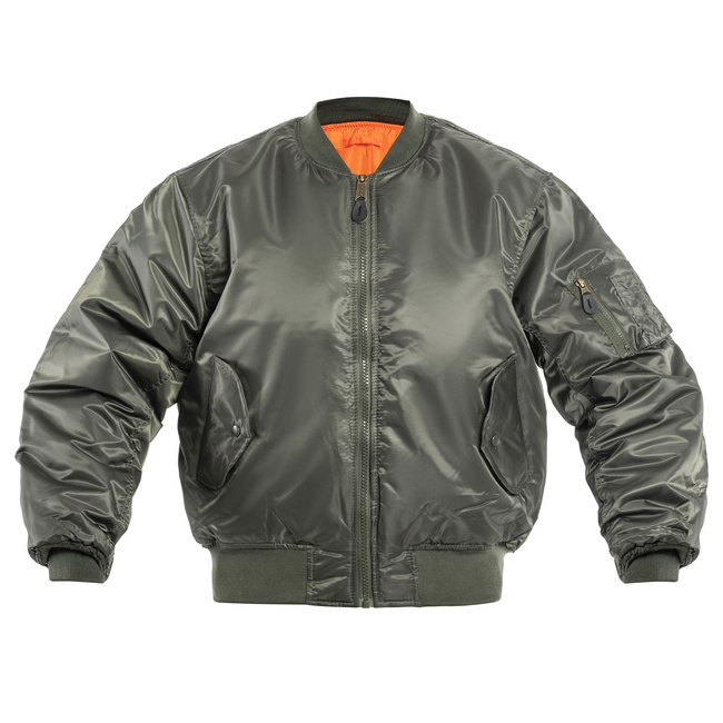 US OD FLIGHT Bomber JACKET MA1 STYLE
