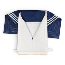 Beilleszthető egyenruhanyakörv - Kelet-német Haditengerészet katonai surplus - Sötétkék - Mint új