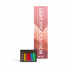 Piros 12 órás fénycső 1,5 x 15 cm