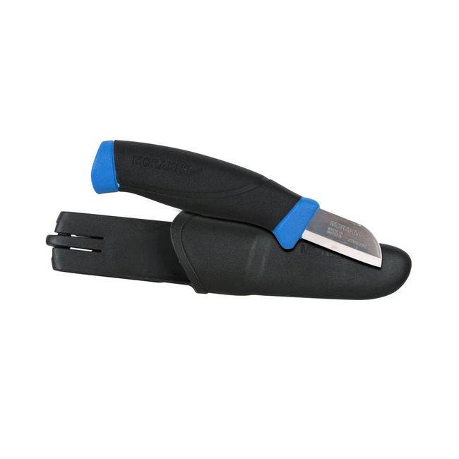 HASZNÁLATI/KISZOLGÁLÓ KÉS, ROZSDAMENTES ACÉL - KÉK - MORAKNIV®