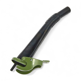 Univerzális tömlőcsukló gumiszűkítővel - Kis nyílás - 5, 10 és 20 literes fémhordókhoz - Zöld/fekete - Új