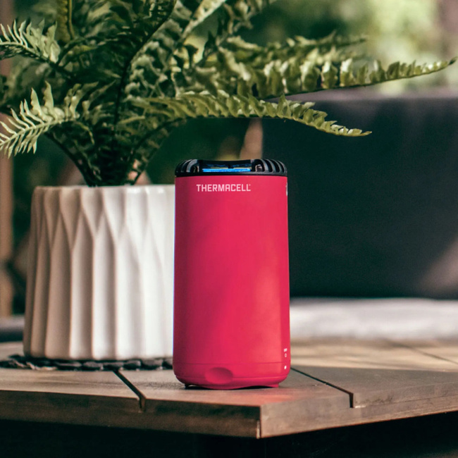 HORDOZHATÓ SZÚNYOGIRTÓ KÉSZÜLÉK - MRPSB HALO MINI PATIO SHIELD - MAGENTA -THERMACELL