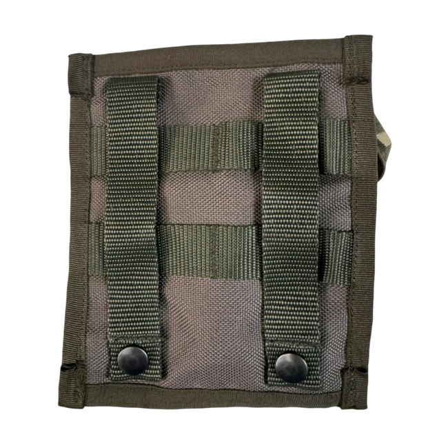 Harci taktikai táska - Román hadsereg katonai felesleg - 15x18 cm - Combat Camo M2017 - Újszerű