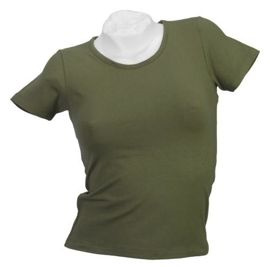 LADIES STRETCH T-SHIRT OLIVE