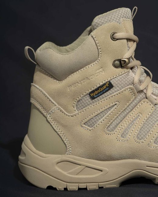 BOOTS - ACHILLES TREKKING XTR 6 - Pentagon - DESERT TAN