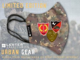 MASCA COMBAT PERSONALIZATA - REUTILIZABILA - LECTER TACTICAL
