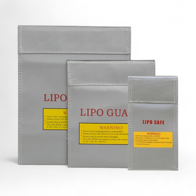 LiPo Guard battery charging protection case 10x20 cm - Small - IPower