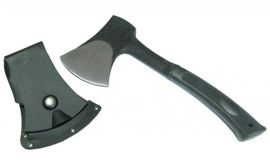 FEJSZE FEKETE CAST STEEL AXE RUBBER KÉZIKÖNYV