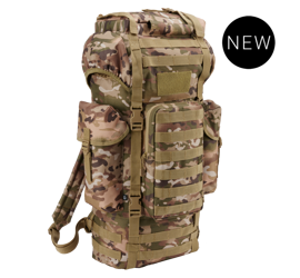 HÁTIZSÁK KAMPFRUCKSACK MOLLE - TACTICAL CAMO - BRANDIT