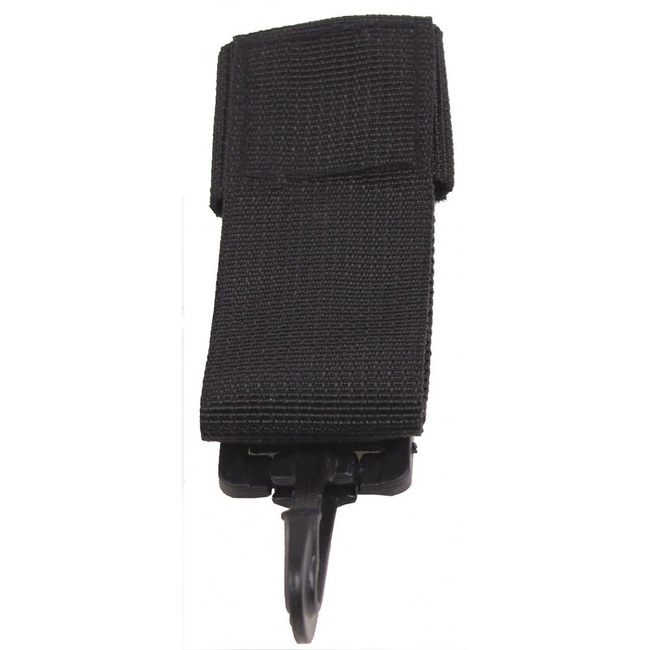 Key Chain "PD", nylon, black