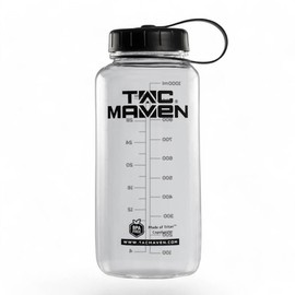 BPA-FREE WATER BOTTLE - NORMAN TRITAN - 1LT - TRANSPARENT - PENTAGON