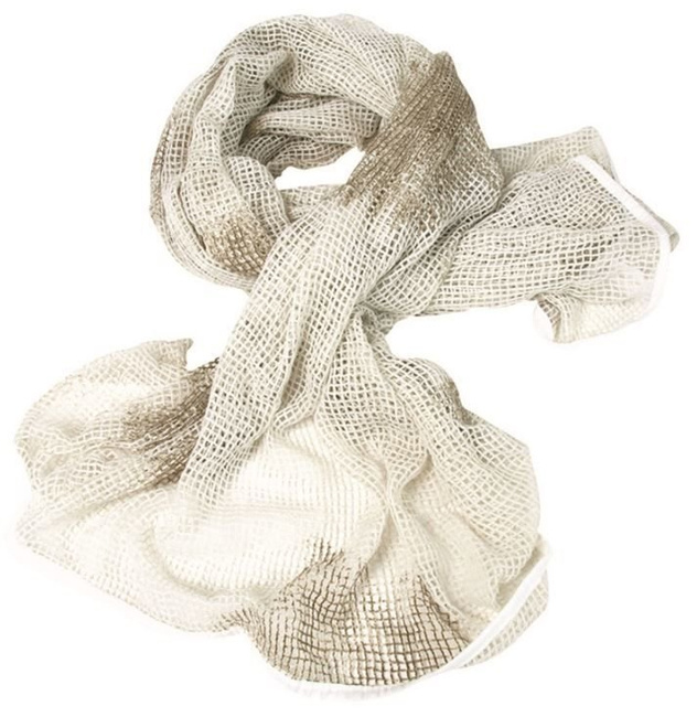 NET SCARF PES - 190x90 CM - Mil-Tec - WHITE