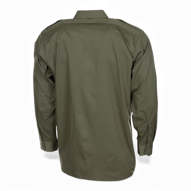 AT Hosszú Ujjú Ing - Osztrák Hadsereg Katonai Surplus - OD Zöld - Mint új