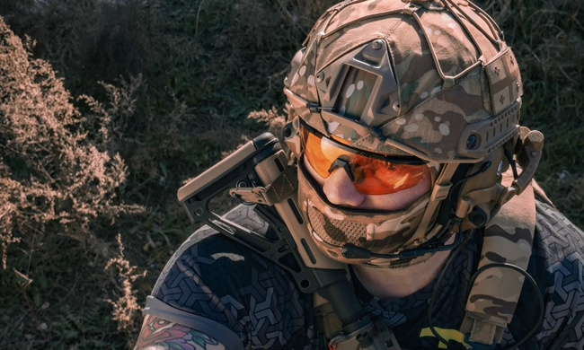 BALLISTIC SUNGLASSES - SABER ADVANCED - WILEY X - ORANGE