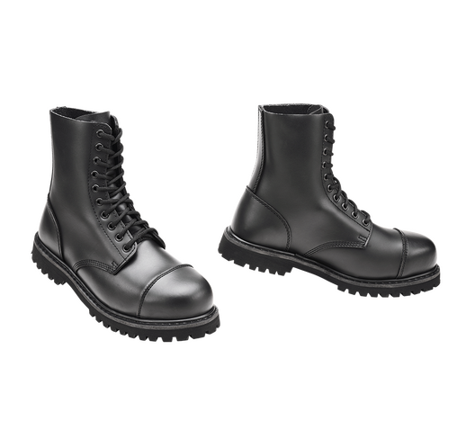 Tactical boots with 10 eyelets Phantom - Brandit - Black