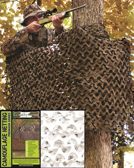 BASIC MILITARY CAMOUFLAGE NET - Mil-Tec - 3 x 6 M - WHITE