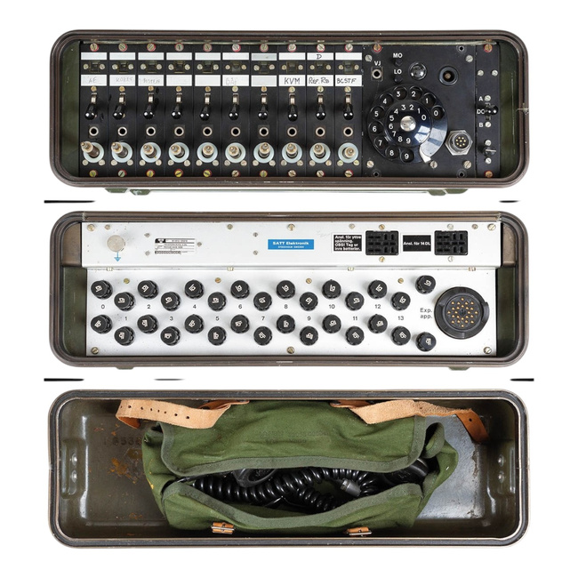 Satt Electronic Telefonkapcsoló - 5DL - Satt Elektronik - Német Katonai Felesleg - Használt / Nem Tesztelt