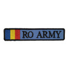 ECUSON RO ARMY CU DRAPEL AVIATIA MILITARA 15x2.5cm