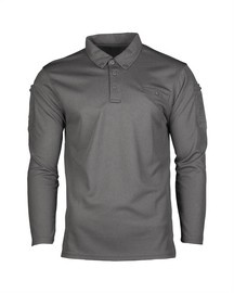 TAKTIKAI POLO ING HOSSZÚ UJJÚ - GYORSAN SZÁRADÓ - Mil-Tec® - VÁROSI SZÜRKE