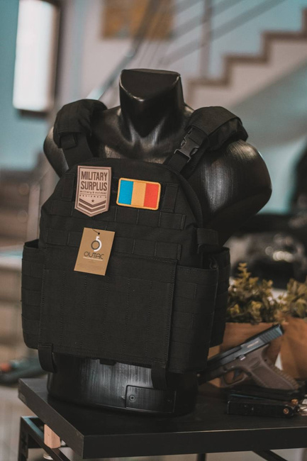 TAKTIKAI MELLÉNY BALLISZTIKUS LEMEZEKHEZ - "OUTAC" - Defcon 5® - FEKETE