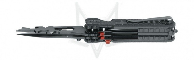 Fox kés M.P.S.K. Multi Purpose Survival Knife - Survival Rescue fekete