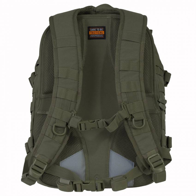 MOLLE HÁTIZSÁK - "KYLER" - 36 L - Pentagon® - ZÖLD RAL7013