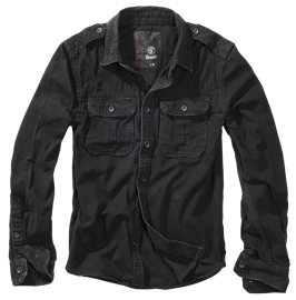 ÉVES ING - HOSSZÚ UJJÚ - FEKETE - BRANDIT