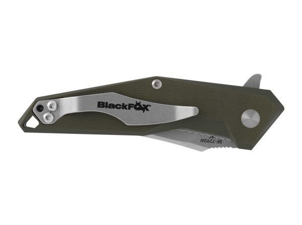 BlackFox Kravi Green G10 Zsebkesek