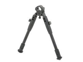 BIPOD WITH BARREL MOUNT - BLACK [ACM]