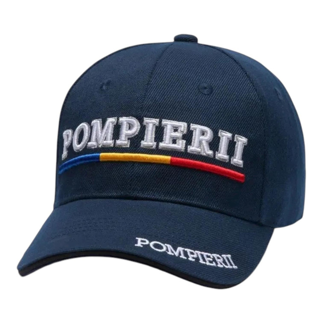 CAP - FIREFIGHTERS - PREMIUM QUALITY - 3D EMBROIDERY - NAVY BLUE