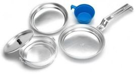 CSAJKA 1-PARTY ALUMINIUM COOK SET W/ PLASTIC CUP