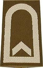 EMBLÉMA - GERMAN ARMY O.D./SILVER SHOULDER LOOPS ´FELDWEBEL´