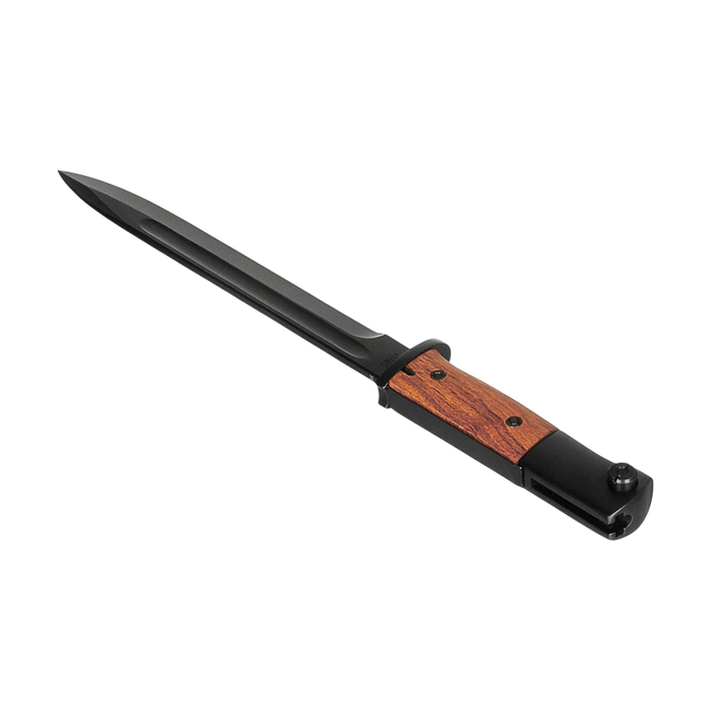 Mauser K98 bajonett fa hálóval és fém hüvellyel - Katonai reprodukció