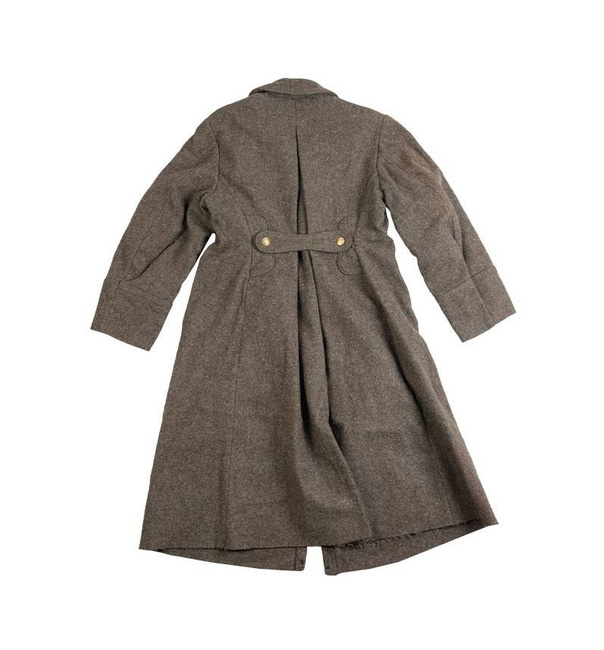 KABÁT TÉPŐZÁRRAL - BARNA - OROSZ KATONAI FELESLEG - HASZNÁLT