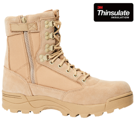 Tactical Zipper bakancs