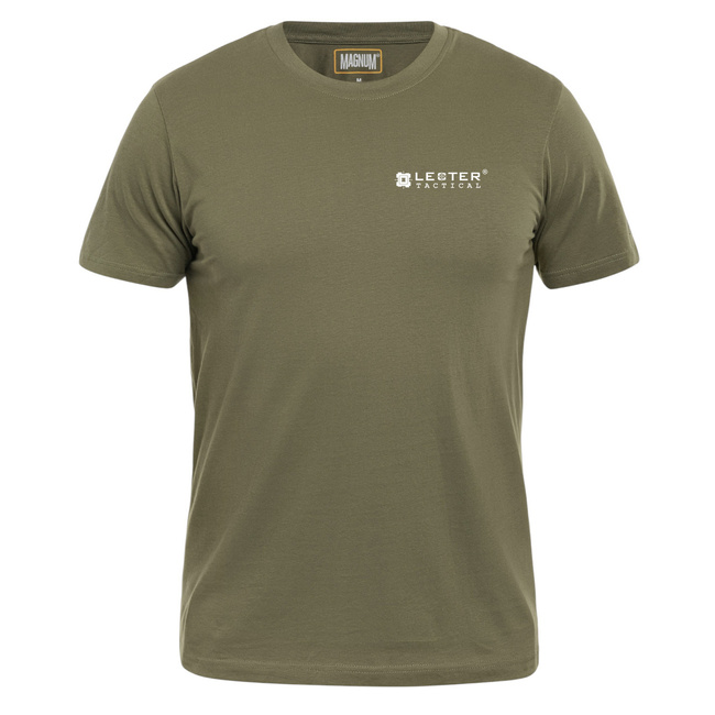 ALAP MAGNUM PÓLÓ "MILITARY SURPLUS" FELIRATTAL - OLIVINE