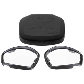 TARTALÉK LENCSÉK SZEMÜVEGHEZ - ESS V12 - ÁTLÁTSZÓ - KATONAI TÖBBLET - HASZNÁLT