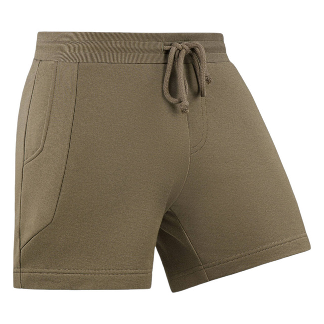 RÖVIDNADRÁG SPORT FIT COTTON - DARK OLIVE - M-TAC