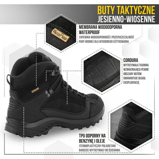 CSIZMA TACTICAL DEMI-SEASON - FEKETE - M-TAC