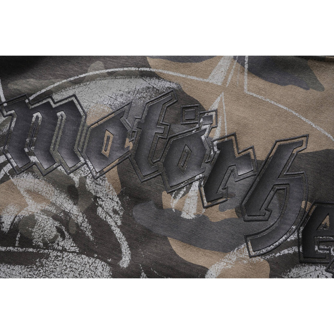 MOTÖRHEAD PAMUT PÓLÓ WARPIG NYOMTATÁSSAL - DARKCAMO - BRANDIT