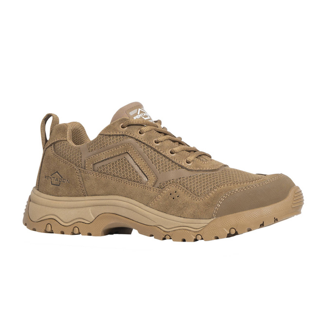 TACTICAL SUEDE SHOES - SCORPION V2 - PENTAGON® - COYOTE -  HEIGHT 4"